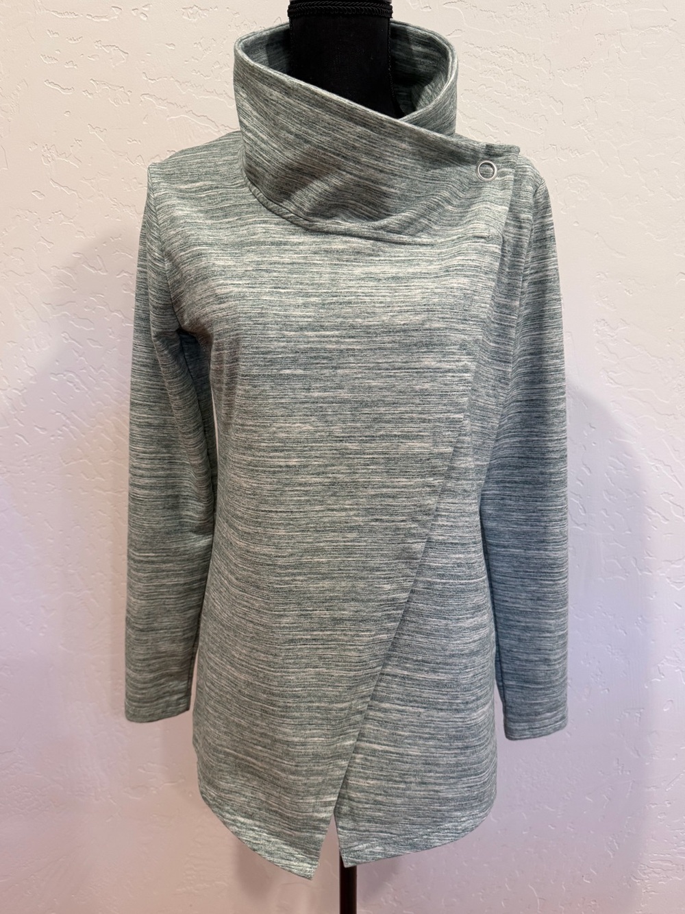 Danskin Asymmetrical Sweater wrap cardigan